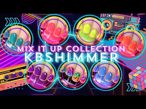 KBShimmer Mix It Up Nail Polish Collection