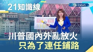 遍地烽火！ 川普對外戰經濟.對內戰種族 只為了自己連任鋪路｜主播 王志郁｜【知識小學堂】20190729｜三立iNEWS
