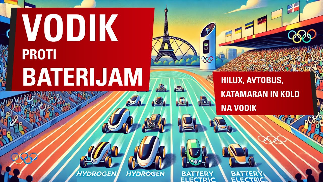 Vodik kot alternativa baterijam: Tekma se nadaljuje v olimpijskem Parizu!