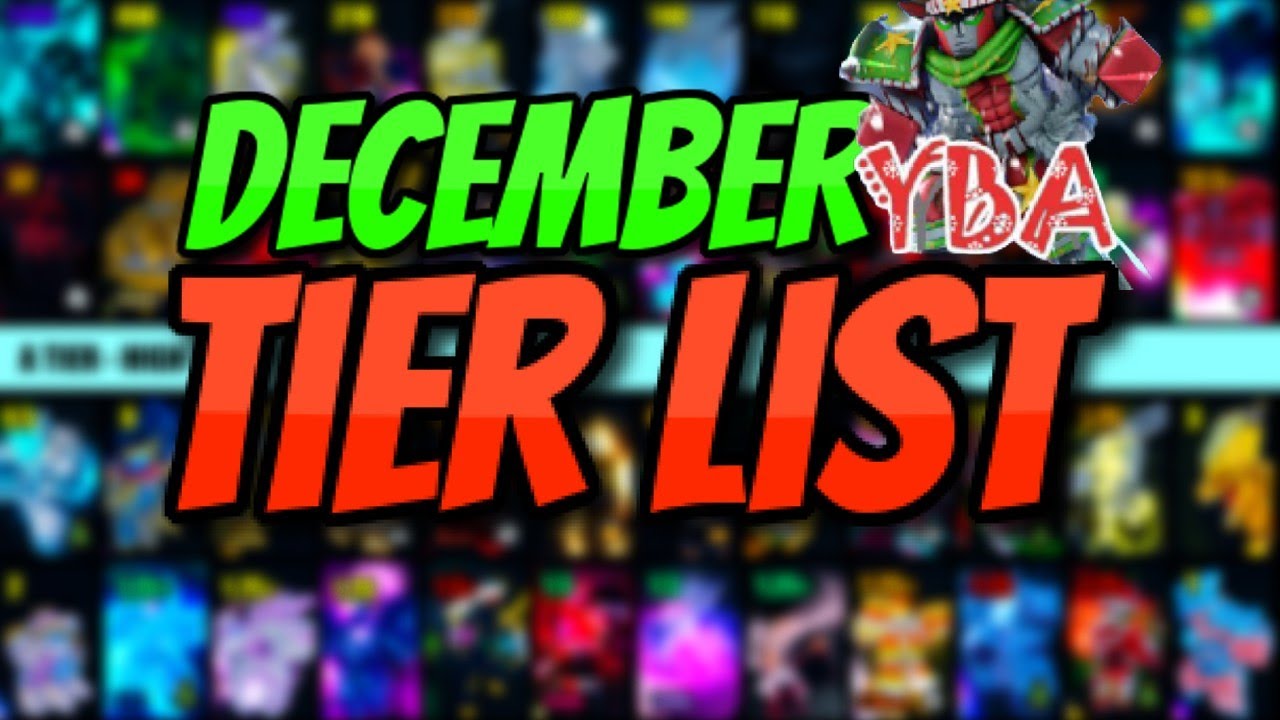 YBA] New Christmas Skins Tier List! (looks based) 