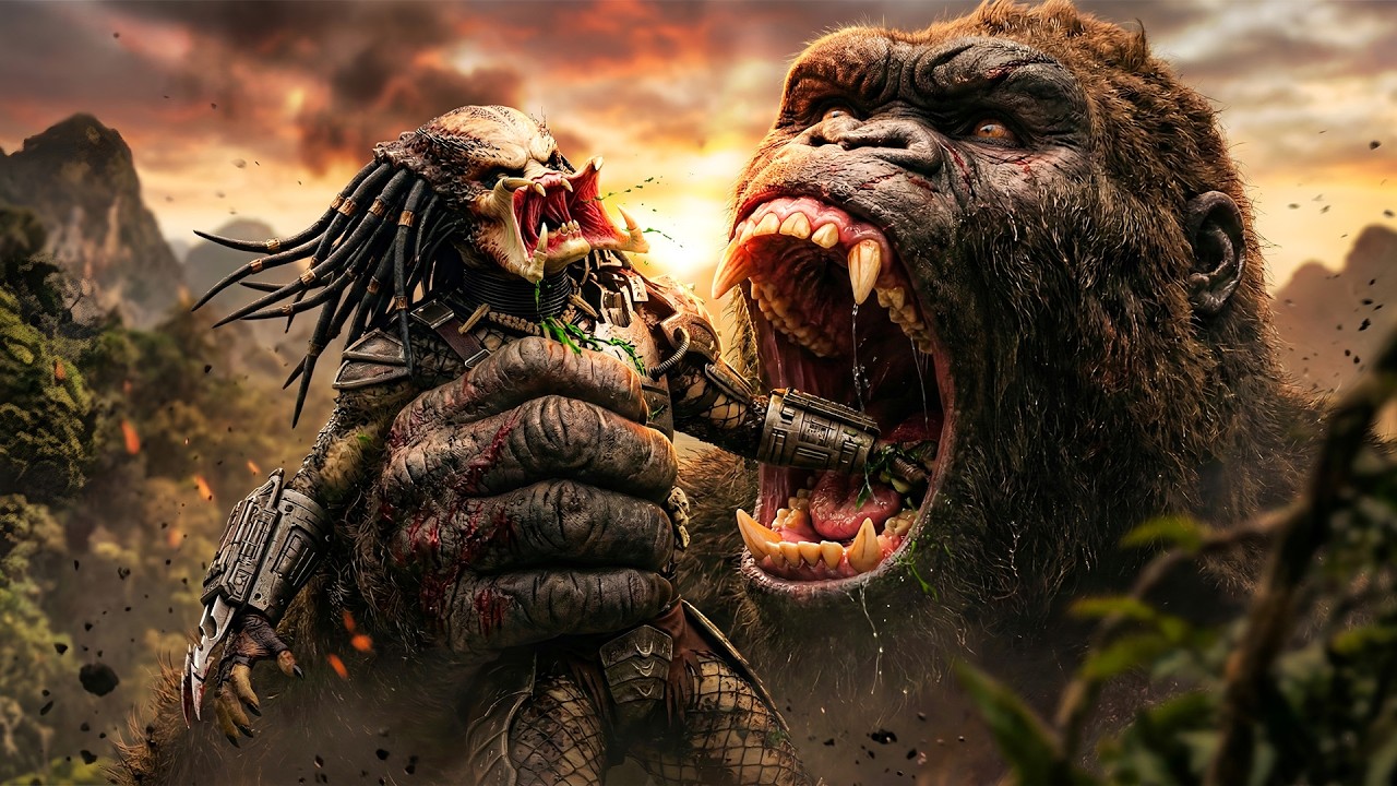 PREDATOR UNLEASHED | KING KONG's Wrath (AI Sci-Fi Movie)