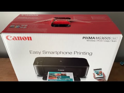 CANON MG3650 WIRELESS UNBOXING, PRINT TEST REVIEW 