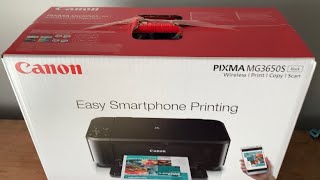CANON MG3650 WIRELESS UNBOXING, PRINT TEST REVIEW