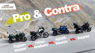 Die beste Art am Motorrad zu Reisen? - Konzept-Vergleich von Touring-Bikes inklusive Stelvio-Wertung