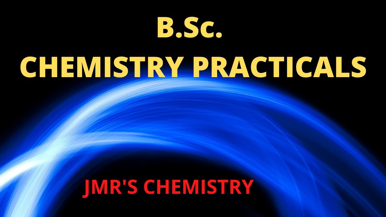 B Sc I Year Practicals SEMI MICRO ANALYSIS - Dr. JMR - YouTube