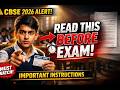 CBSE Board Exam Important Instruction for Students for Class10 12 #cbse #ritikmishra #samridhisharma