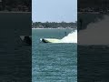 Skater Power Boat Blasting Across Boca Ciega Bay