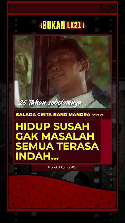 hidup susah gak masalah semua terasa indah // Mandra #shorts