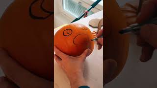 Easy Pumpkin Carving Tutorial (No Mess!)