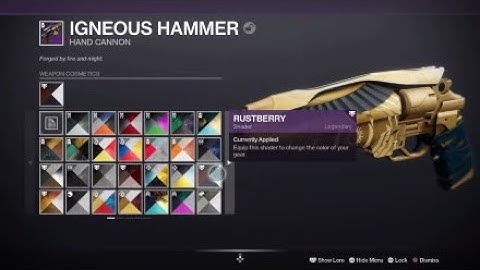 Some of my favorite  shaders for Igneous Hammer.