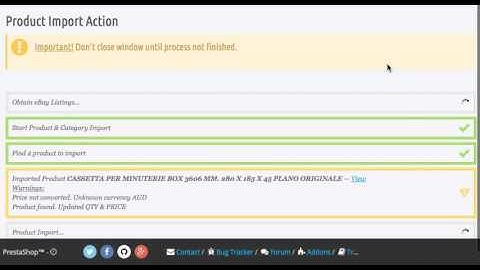 PrestaBay — eBay to PrestaShop Import
