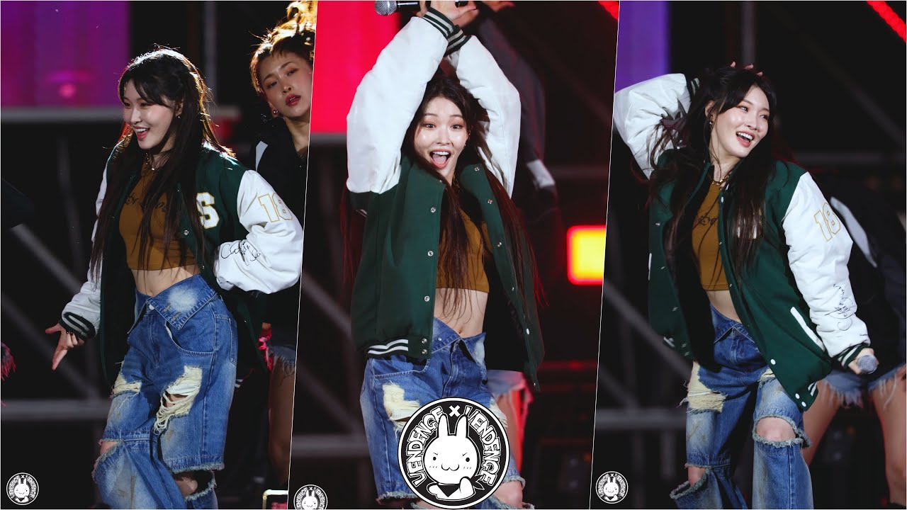 [4K] 240529 청하 직캠 '벌써 12시(Gotta Go)' CHUNG HA Fancam @안양성결대학교 축제  By 벤뎅이