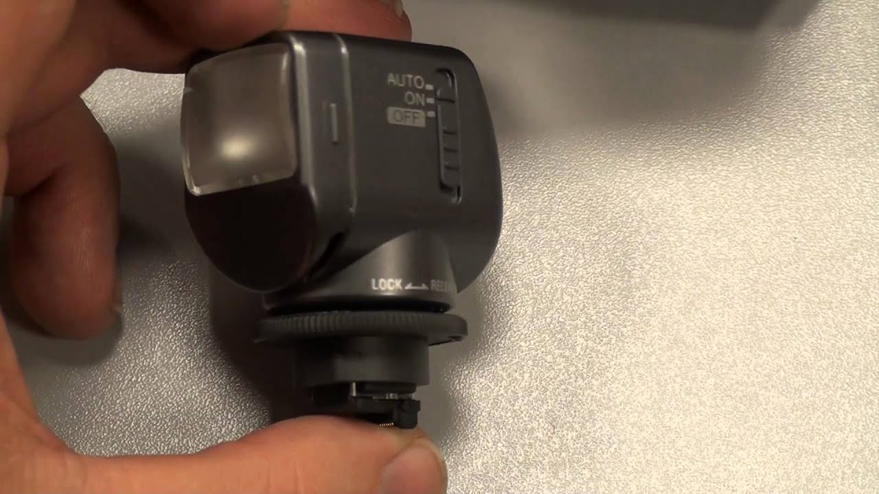 HVL-HL1 Sony Camera light - YouTube