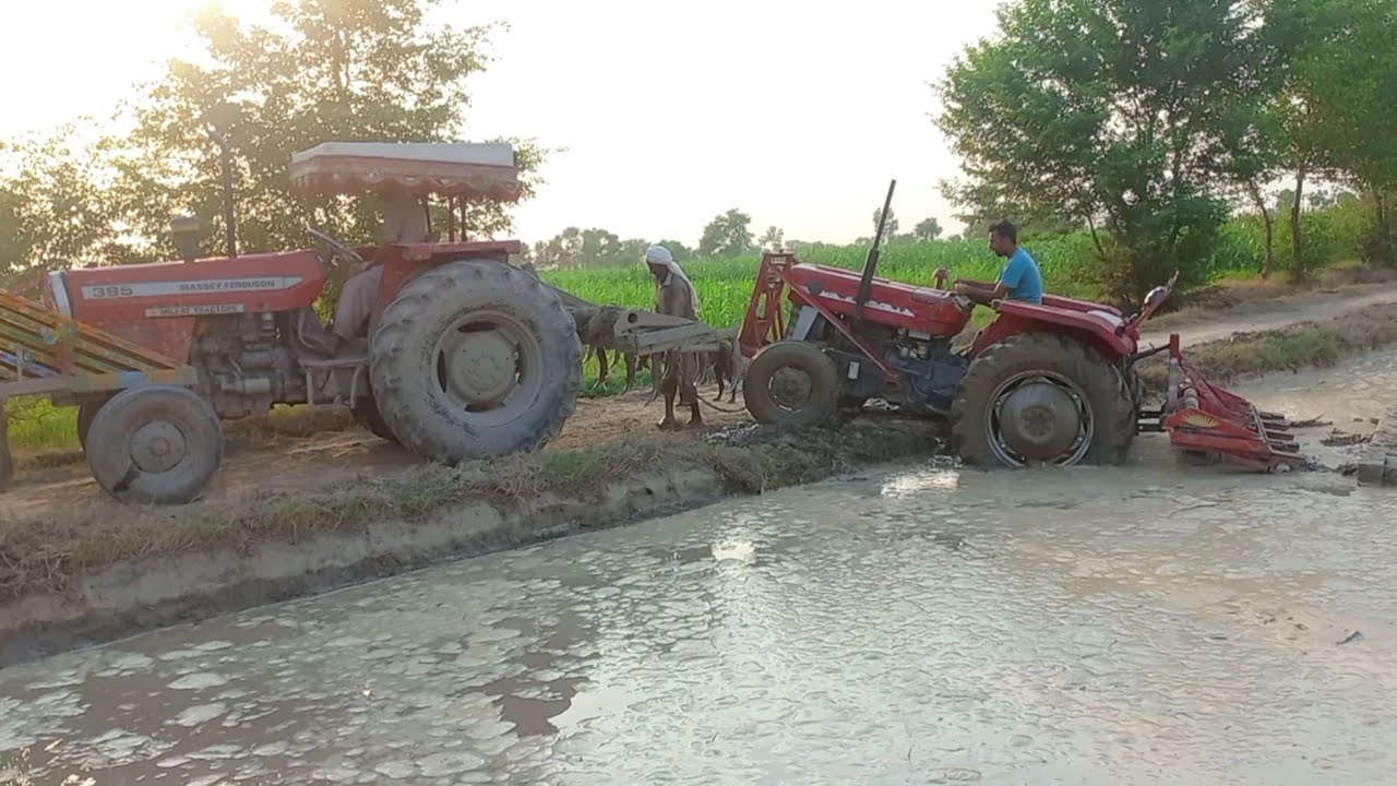 Tractor In Water And Mud || Tractor Vs. Mud || Insane Off-Roading in ...