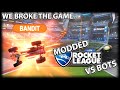 Modded Rocket League Has Gone Too Far... 1v4 vs. Bots IMPOSSIBLE Mode