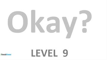 Okay? Walkthrough Level 9
