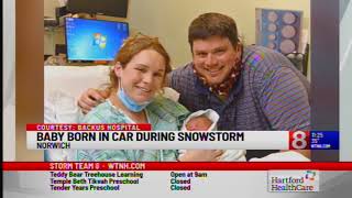 Baby Born In Hospital Parking Lot During Snowstorm