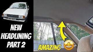 Austin Ambassador VANDEN PLAS Headlining Replaced!