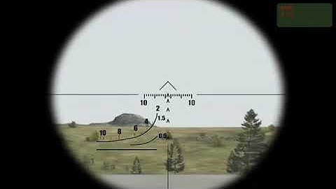 How to use built in rangefinder/scope when sniping in Arma 2