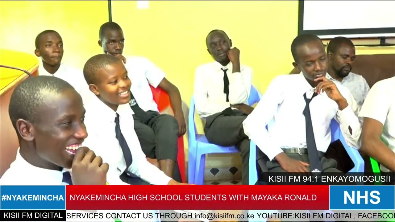 NYAKEMINCHA JOURNALISM CLUB AT KISII FM