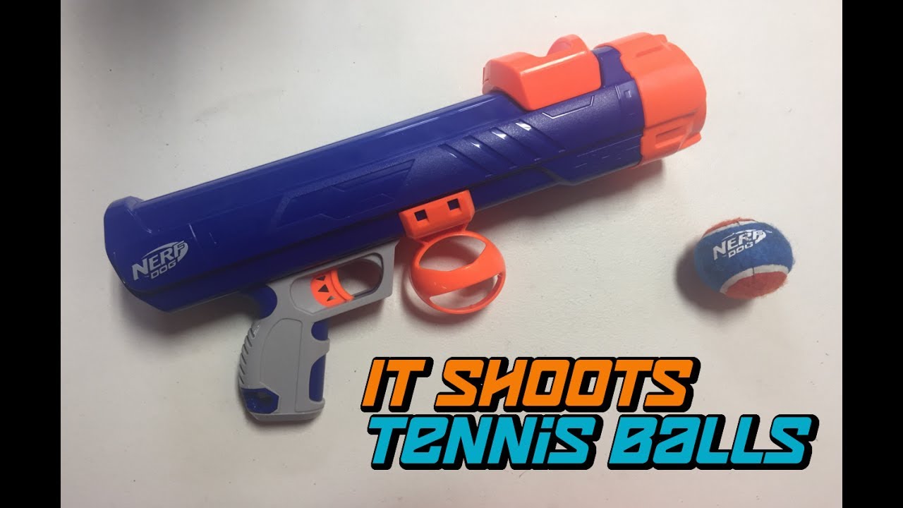 nerf tennis ball launcher