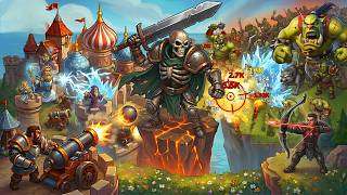 BOOM Castle Gameplay - Best Tower Defense Strategy! (Android/iOS)