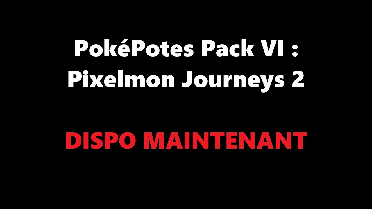 Voici mon NOUVEAU MODPACK Minecraft ! - PokéPotes Pack VI : Pixelmon ...