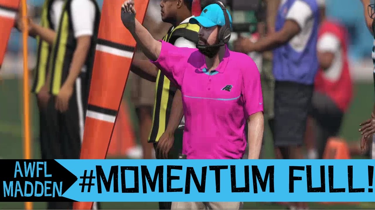 AWFL Madden CFM: Momentum Meter Full!