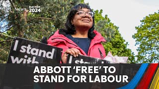 Starmer says Diane Abbott is ‘free to go forward’ as a Labour candidate