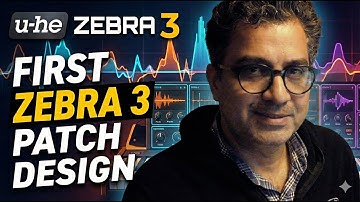 Exploring u-he Zebra 3: Designing My First Patch from Scratch