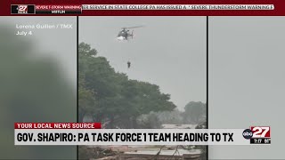 Pennsylvania deploys rescue team to Texas amid deadly floods