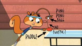 Scaredy Squirrel Shorts Paddleball Edition