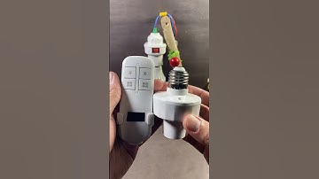 Now you can control the lamp remotely after installing it