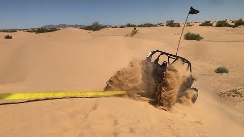 Glamis California. Helping Out Polaris Ranger Stuck In Sand.