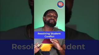 Resolving Student Conflict Quickly #shorts