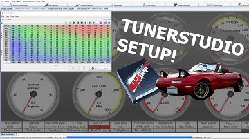 Miata Tunerstudio Setup Guide and First Start | MSPNP2 1.8L