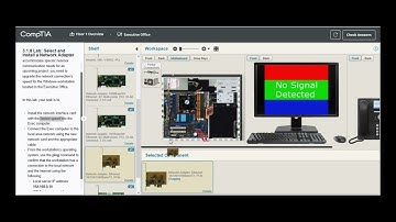 Testout | Network + | 3.1.8 Lab: Select and Install a Network Adapter