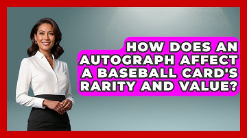How Does An Autograph Affect A Baseball Card