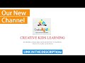 Creative kids youtube channel  cordova joyfull learning