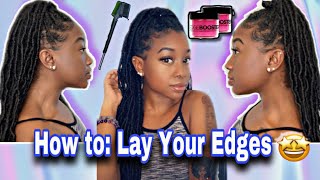 How To: Lay Your Edges (Detailed Tutorial) BEGINNER FRIENDLY!