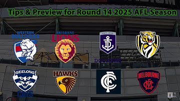 TIPS AFL Round 14 2025 Preview & Summary of Brownlow Votes after Round 13 Video #afl #footie  #sport