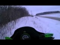 Snowmobiling 3-3-12 2006 F6 Firecat Wisconsin