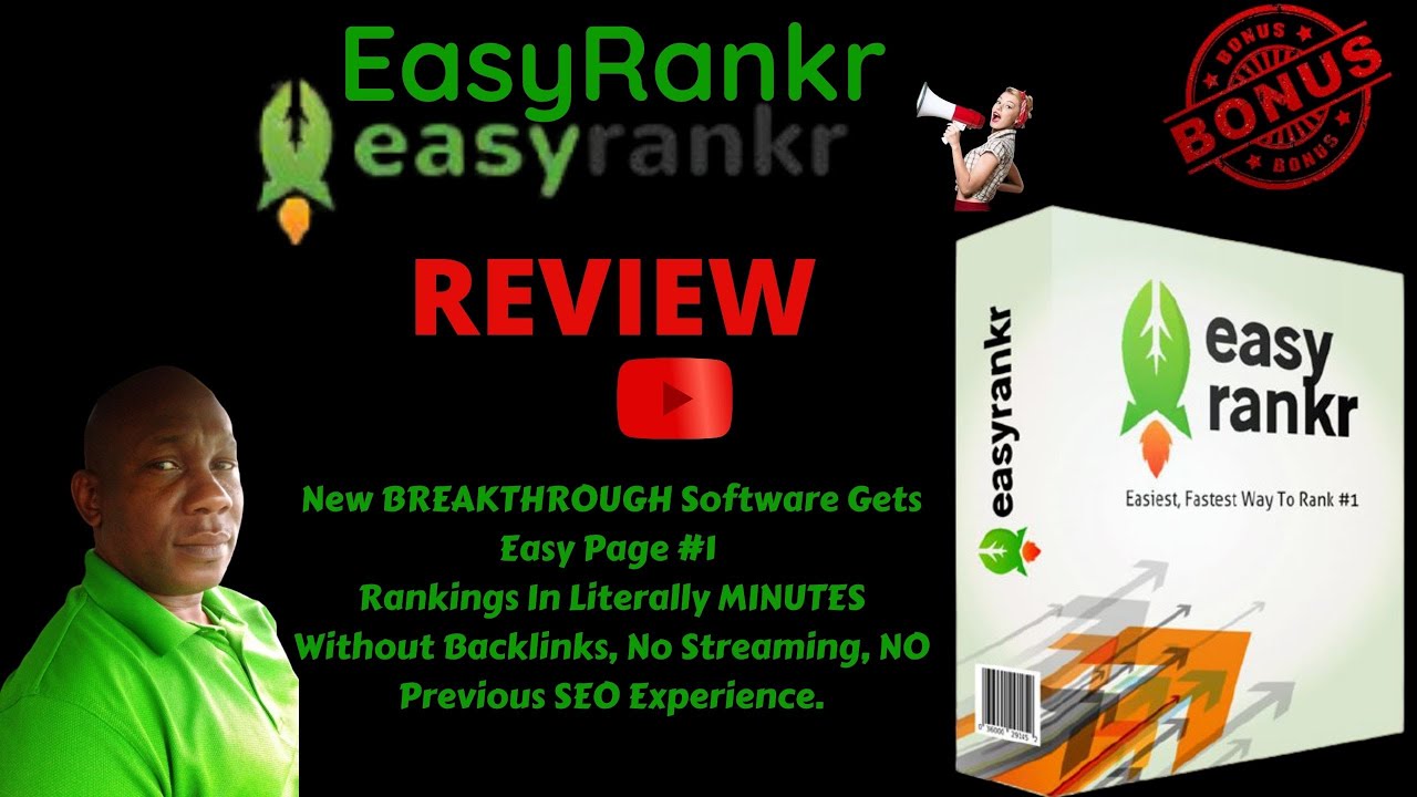 Easy Rankr Review⚠️WARNING⚠️MY CUSTOM BONUSES WORK BEST WITH EASYRANKR