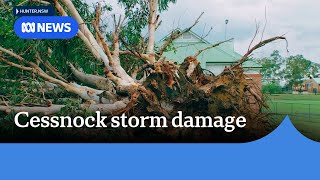 Cessnock high school roof blown off during severe thunderstorms | ABC News