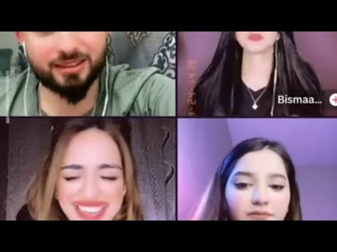 Jerry Funny TikTok live with Mishal Bisma and other girl