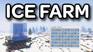 Minecraft Ice Farm Java 1.21.10