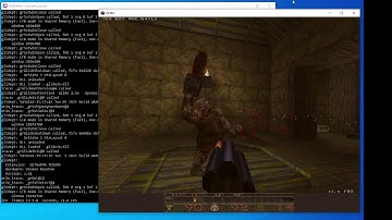 QEMU QDOS DJGPP source port DOS GL through DMesa API