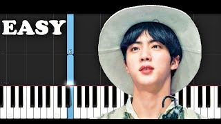 BTS Jin - Tonight (이 밤) (Piano Tutorial)