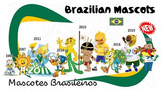 Brazilian Mascots / Mascotes Brasileiros (Updated) [HD]