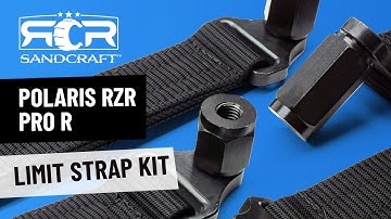 SANDCRAFT DIY Installation - Limit Strap Kit - PRO R